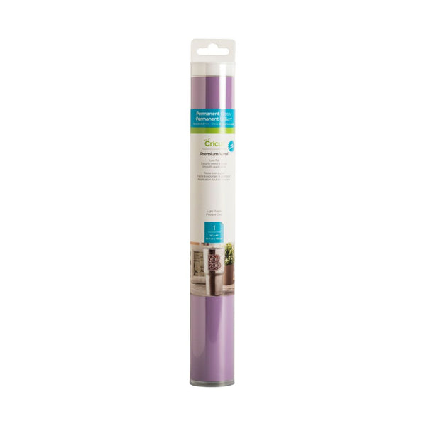 Cricut, Premium Vinyl™ - Permanent, Light-Purple (12"x48")