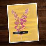Paper Rose Dies, Eucalyptus Stem 1