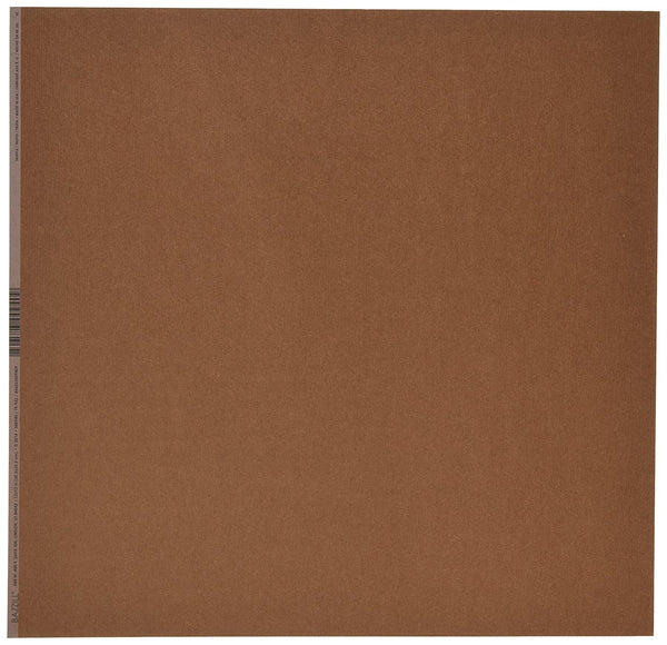 Bazzill Fourz Cardstock 12"X12", Truffle/Grasscloth, 80lbs