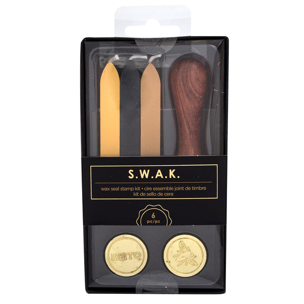 American Crafts, Wax Seal Kit, Hello, Bee