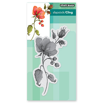 Penny Black Cling Stamps 3.5"X6", Lustrous
