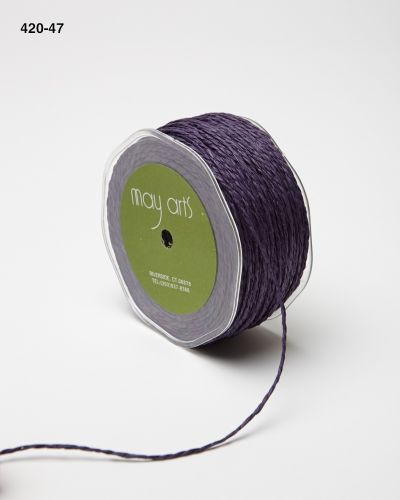 Paper Cord Ribbon, Purple - Scrapbooking Fairies