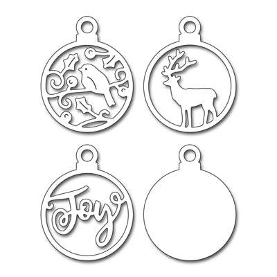 Penny Black Creative Dies, Joyful Ornaments