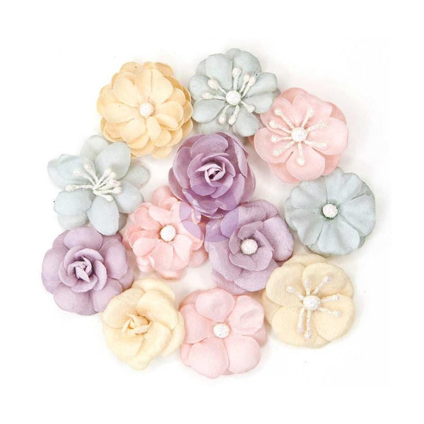Prima Marketing, Lavender Paper Flowers, Haydee 12/Pkg