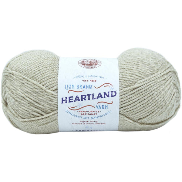 Lion Brand Heartland Yarn, Dry Tortugas (Premium Acrylic)