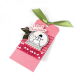 Sizzix Framelits Dies 7/Pkg With Cling Stamps, Mittens & Snowglobe