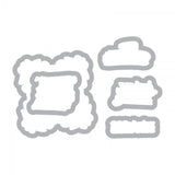 Sizzix Framelits Die Set 5PK w/Stamps - Times & Seasons