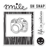 Sizzix Framelits Die Set 6PK w/Stamps - Click Click