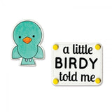 Sizzix Framelits Die Set 4PK w/Stamps - A Little Birdy Told Me