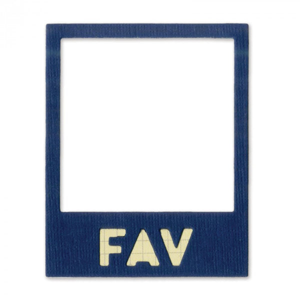 Sizzix Thinlits Die By Jillibean Soup, Fav Photo Frame - Scrapbooking Fairies