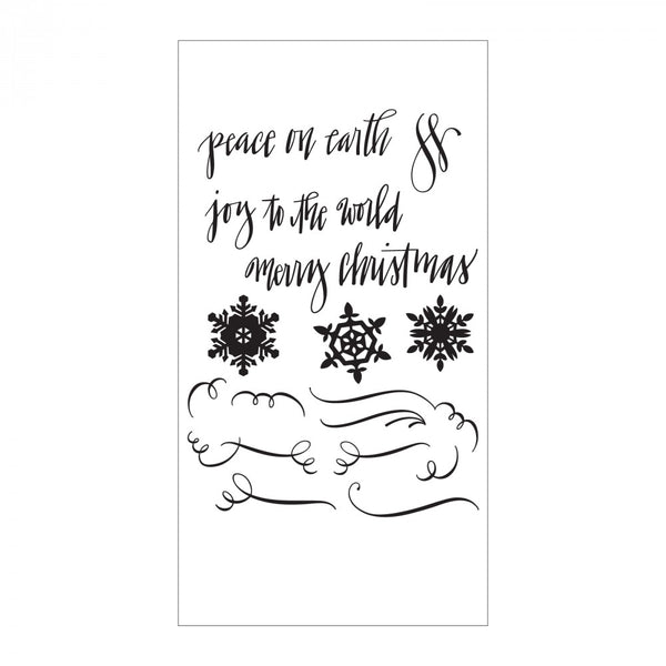 Sizzix, Sharyn Sowel, lClear Stamps - Seasonal Calligraphy - Scrapbooking Fairies