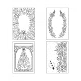 Sizzix, Coloring Cards - Christmas in Color - Scrapbooking Fairies