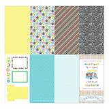 Sizzix Paper - 6" x 12" Cardstock Pad by Eileen Hull, Heartfelt, 48 Sheets