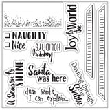 Sizzix, Lynda Kanase, Framelits Die Set 11PK w/Stamps - Photo Shaker Box, Seasonal - Scrapbooking Fairies