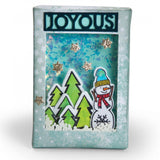 Sizzix, Lynda Kanase, Framelits Die Set 11PK w/Stamps - Photo Shaker Box, Seasonal - Scrapbooking Fairies