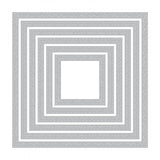 Sizzix, Tim Holtz Alterations,  Framelits Die Set 6PK - Stitched Squares - Scrapbooking Fairies