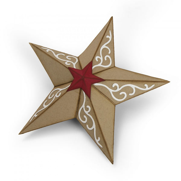 Sizzix, Bigz Die By Katelyn Lizardi, Christmas Star - 3D