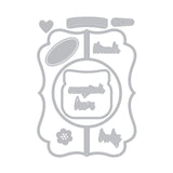 Sizzix Thinlits Dies By Lori Whitlock 11/Pkg, Card, Jar