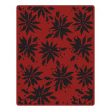 Sizzix, Texture Fades Embossing Folder by Tim Holtz, Poinsettias (Retired)