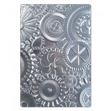 Sizzix 3D Texture Fades Embossing Folder By Tim Holtz, Mechanics
