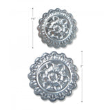 Sizzix 3D Impresslits Embossing Folder By Tim Holtz, Medallion (Retired)