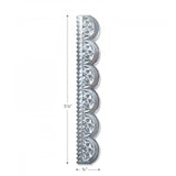 Sizzix 3D Impresslits Embossing Folder By Tim Holtz, Scallop