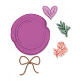 Sizzix Framelits Die & Stamp Set By Katelyn Lizardi, Wax Seal