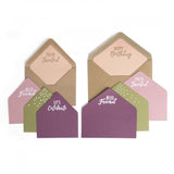 Sizzix Framelits Dies By Katelyn Lizardi, Envelope Liners, A2 & A7