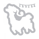 Sizzix Framelits Die & Stamp Set By Katelyn Lizardi, Diva Llama