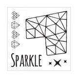 Sizzix, Framelits Die & Stamp Set By Jen Long, Sparkle Heart