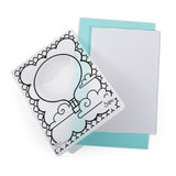 Sizzix Foam Adhesive Sheets, 4" x 6", Black & White, 6 Sheets