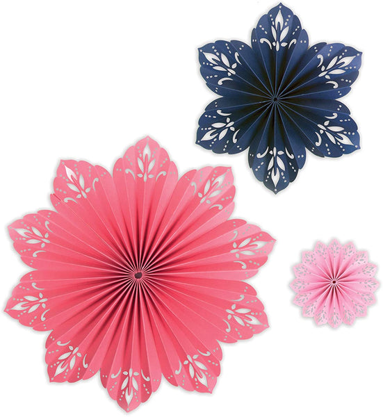 Sizzix Thinlits Dies By David Tutera 2/Pkg, Mandala Fan (Retired)