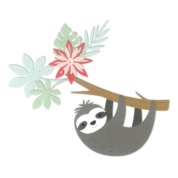 Sizzix Thinlits Dies by Katelyn Lizardi 12/Pkg , Sloth