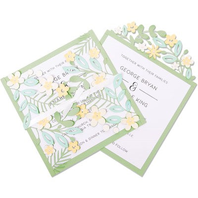 Sizzix Thinlits Dies 9/Pkg, Floral Edges #2