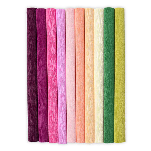 Sizzix Surfacez - Crepe Paper, 12" x 24", Vintage, 10 Sheets