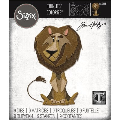 Sizzix Thinlits Dies By Tim Holtz 9/Pkg, Harrison Colorize