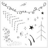 Sizzix Framelits Die & Stamp Set By Olivia Rose 11/Pkg, Animal Friends