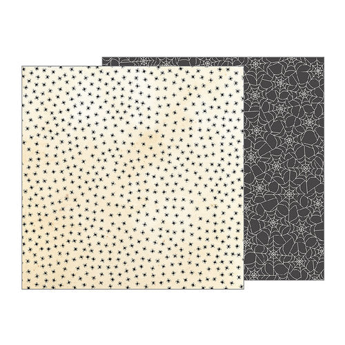 Pebbles, Midnight Haunting, Double-Sided 12"x12" Cardstock, Creepy Crawly