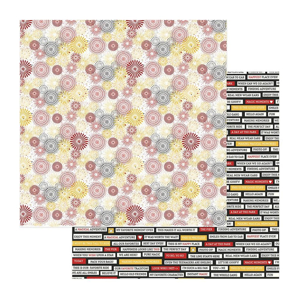 Photo Play, ColorPlay, A Day At The Park, Double-Sided Cardstock 12"x12", Fireworks