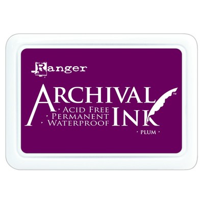 Archival Ink Pad, Plum