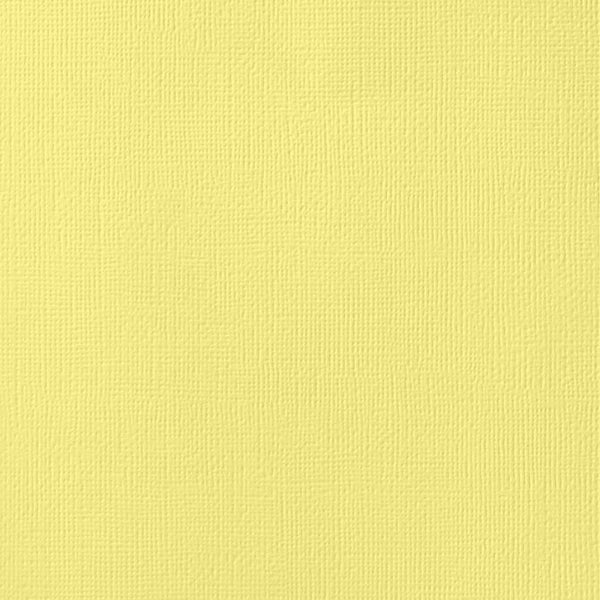 12"X12" Textured Cardstock, Canary - Scrapbooking Fairies