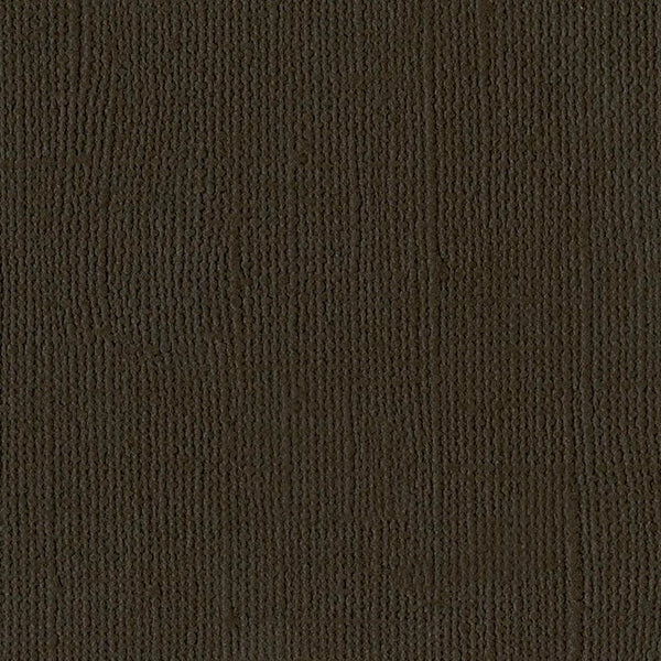 Bazzill Mono Cardstock 12"X12", Java/Canvas, 80lbs
