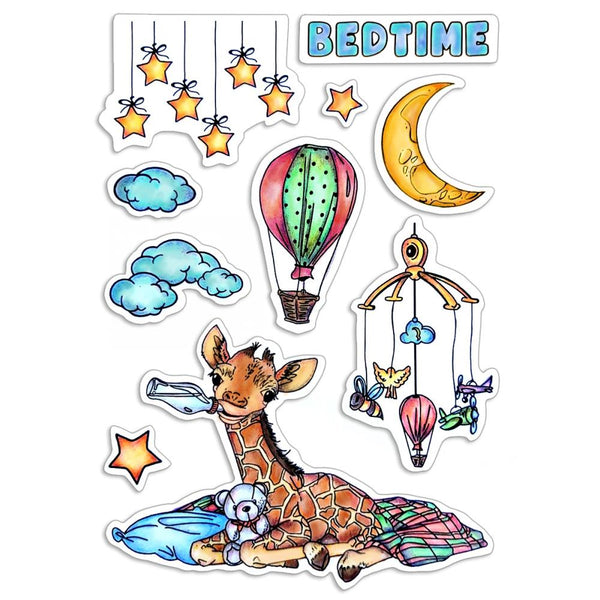 Ciao Bella Stamping Art Clear Stamps 4"X6", Bedtime