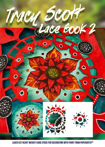 PaperArtsy, Tracy Scott Lace Booklet 2