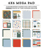 Carta Bella Double-Sided Mega Paper Pad 6"X6" 48/Pkg, Farmhouse Summer