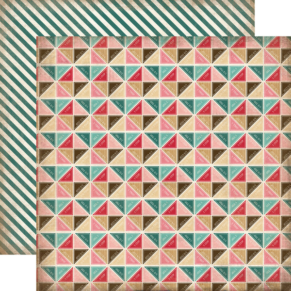 Carta Bella, Home Sweet Home, Double-Sided Cardstock 12"X12", Measured With Love