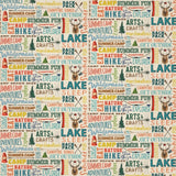 Carta Bella, Summer Camp, Double-Sided Cardstock 12"X12", Summer Camp Words