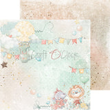 Craft O'Clock, 6X6 Paper Pad, Safari Friends