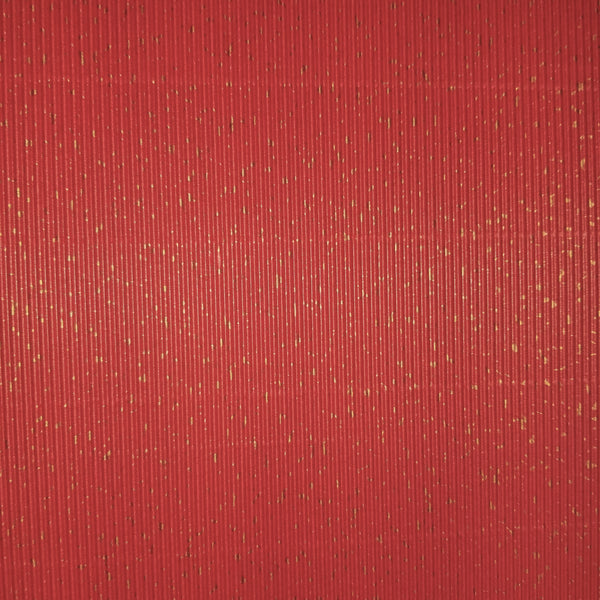Bella! 12"x12" Corrugated Cardstock, Red