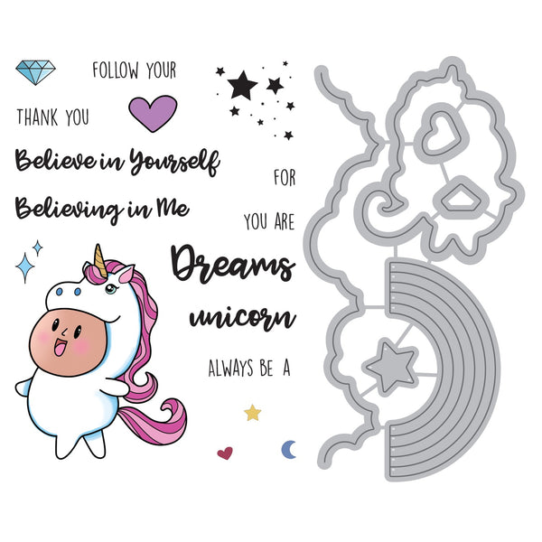 Maker's Movement, Stamp & Die Set, You Are a Unicorn
